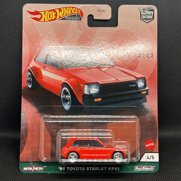 Hot Wheels Car Culture Premium Toyota Set (2021) *Lot of 5 Cars - Picture 4 of 6